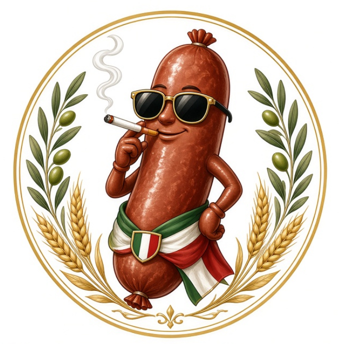 CICCIA Salsiccia — official CICCIA SQUAD mascot